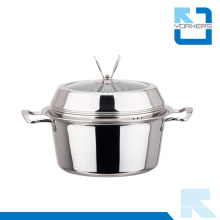 Fashionable Shape Stainless Steel Stock Pot & Soup Pot